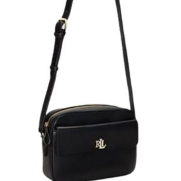 SALE! ✅ Lauren Ralph Lauren LRL Leather Medium Marcy Camera Bag✨ NWT +Dust Bag - Picture 7 of 16